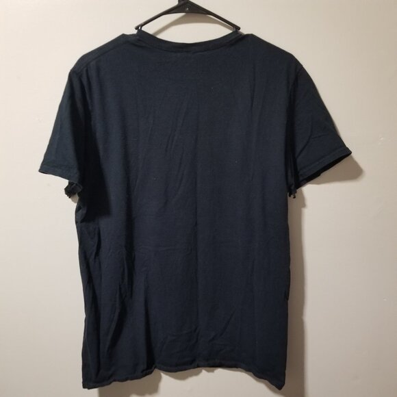 Space Jam Black T Shirt Tazmanian Devil Basketball Men's Medium - Picture 3 of 6